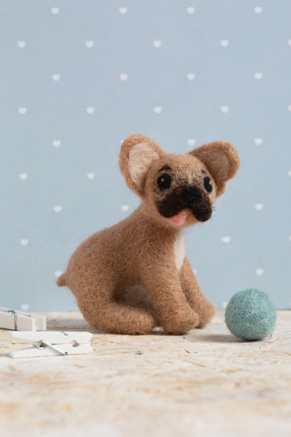 Hawthorn Handmade French Bulldog Mini Needle Felting Kit