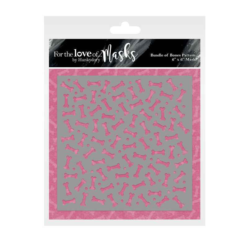 For The Love Of Masks - Bundle Of Bones Pattern