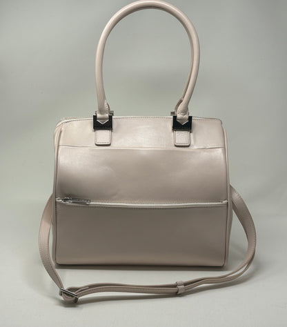 Sac à Main en Cuir rose blush | Mona Moyen