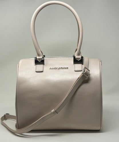 Sac à Main en Cuir rose blush | Mona Moyen