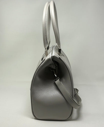 Sac à Main en Cuir Perlé | Mona Moyen
