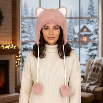 Soft Plush Hat (Cat)