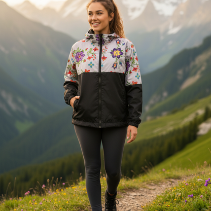 OLDTRIBES™ Creamflower Windbreaker