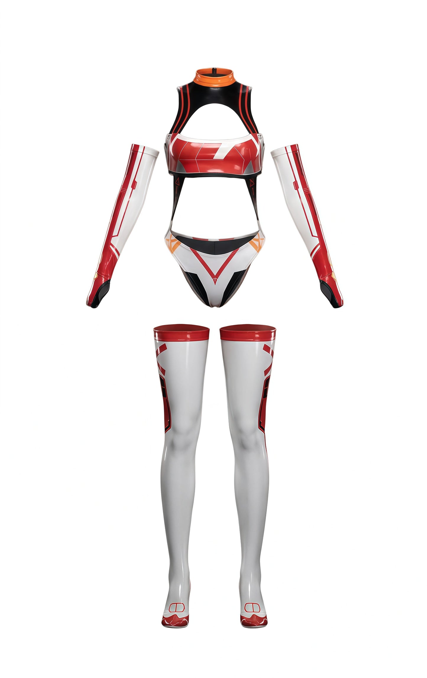 Anime Sci-fi Spandex Swimwear Racing Suit Wet Suit Race Queen Costume
