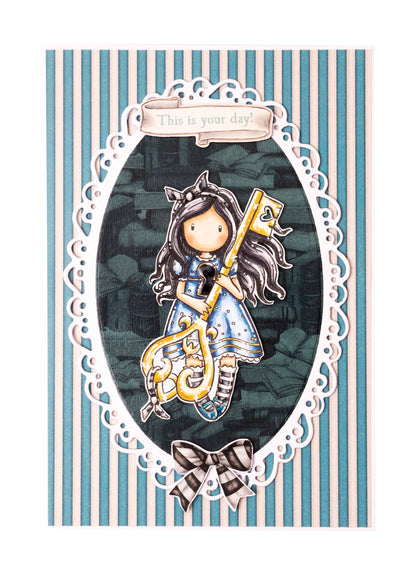 GOR Paper Set 5x2 Double-Sided Designs Gorjuss 203x203xmm 10 SH nr.19