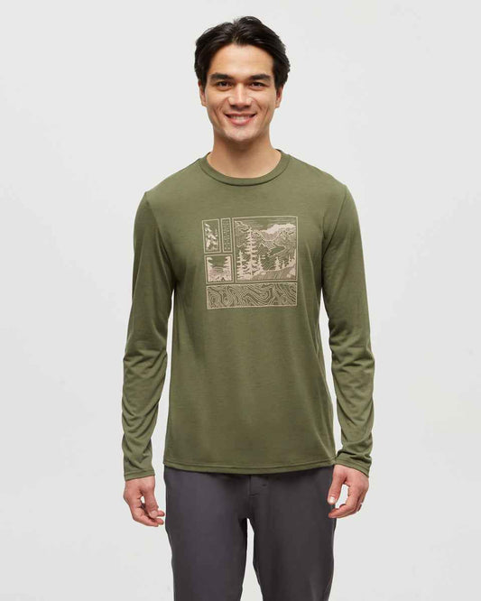 Topography Stamp Longsleeve