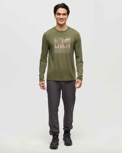 Topography Stamp Longsleeve