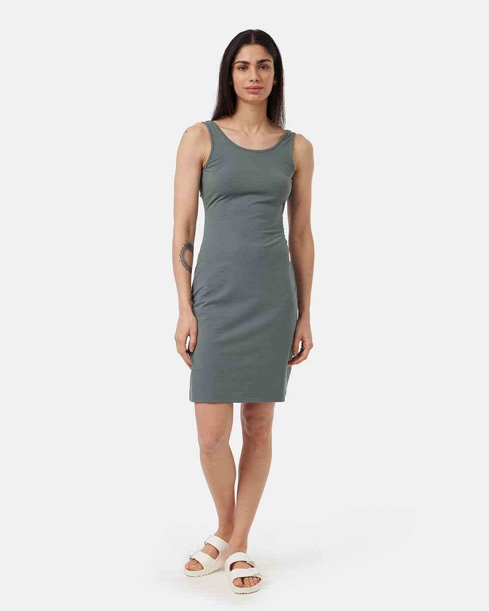 Twist Back Dress