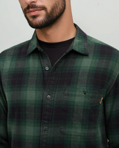 Forest Flannel Shirt