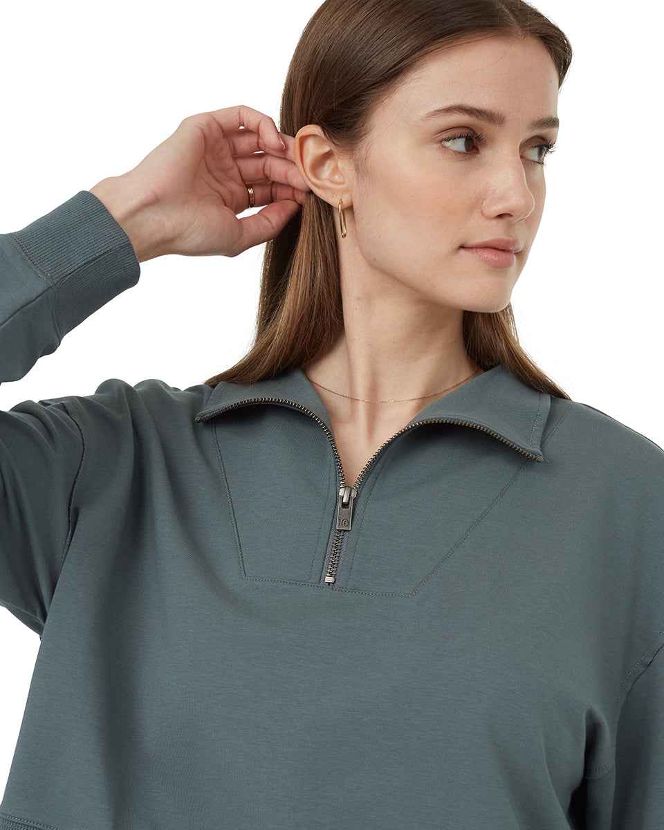 SoftTerry Light 1/4 Zip Fleece