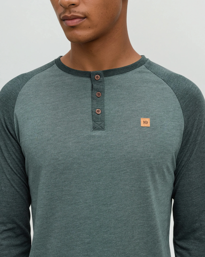 TreeBlend Baker Henley Longsleeve