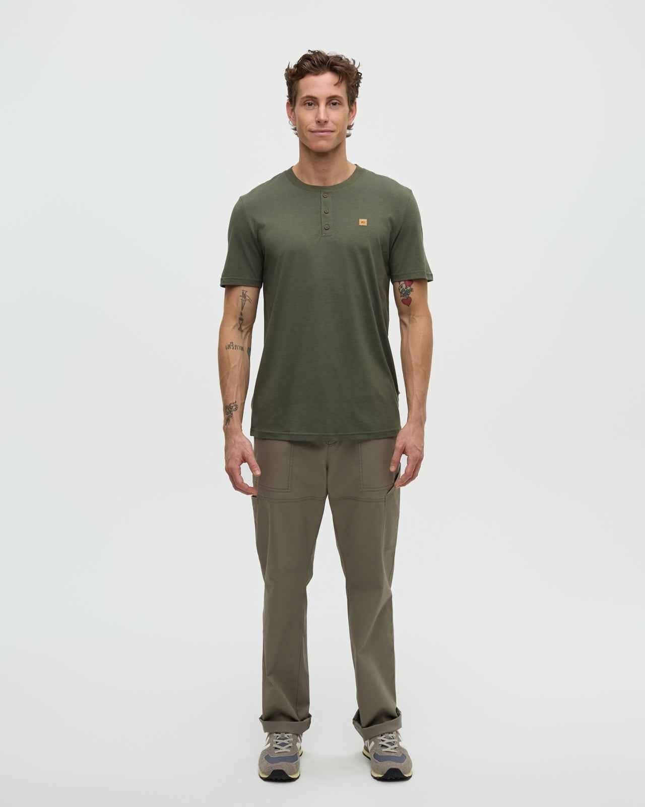 TreeBlend Baker Henley