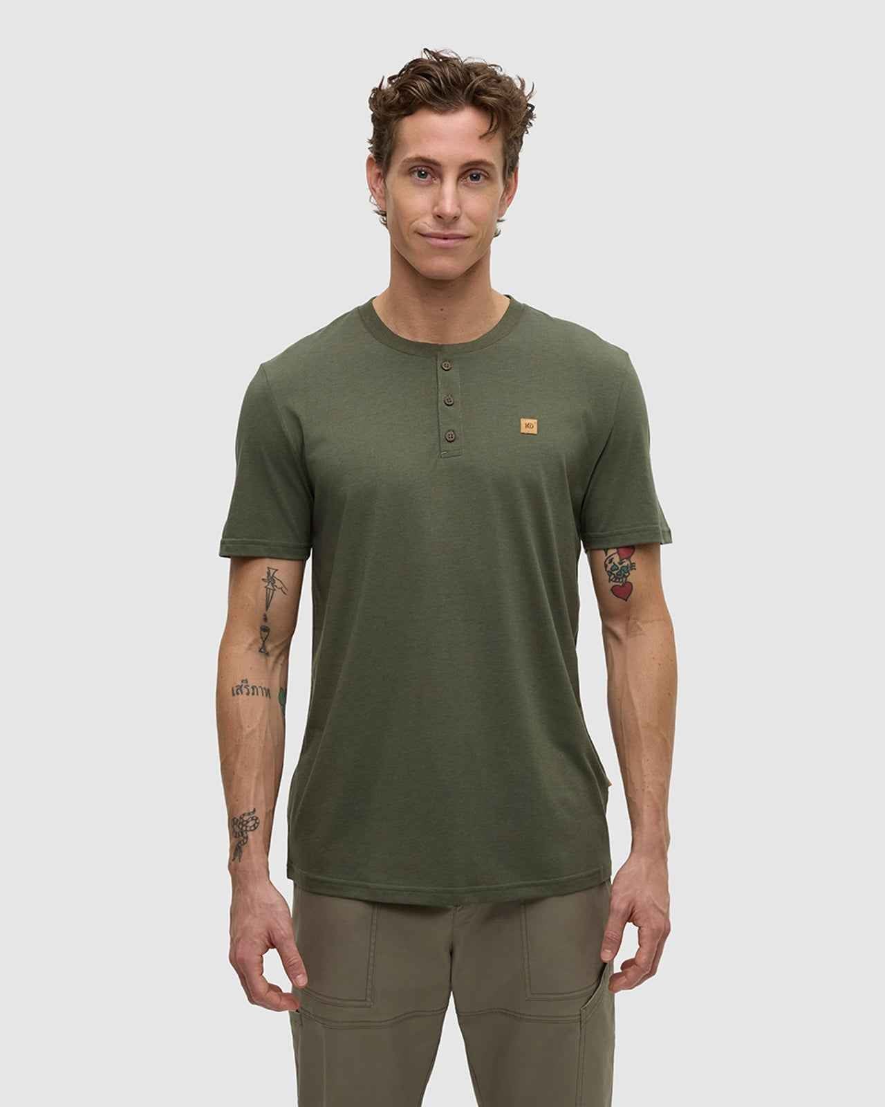 TreeBlend Baker Henley