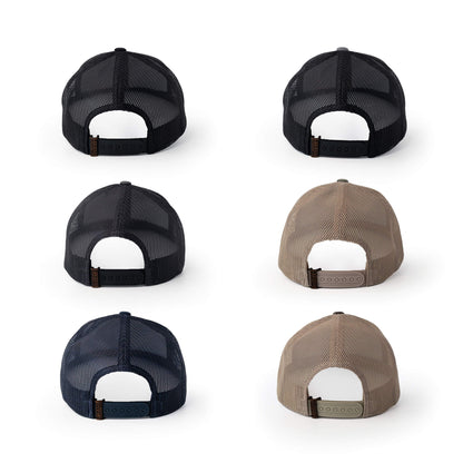 Newfoundland Leather Patch Trucker Hat