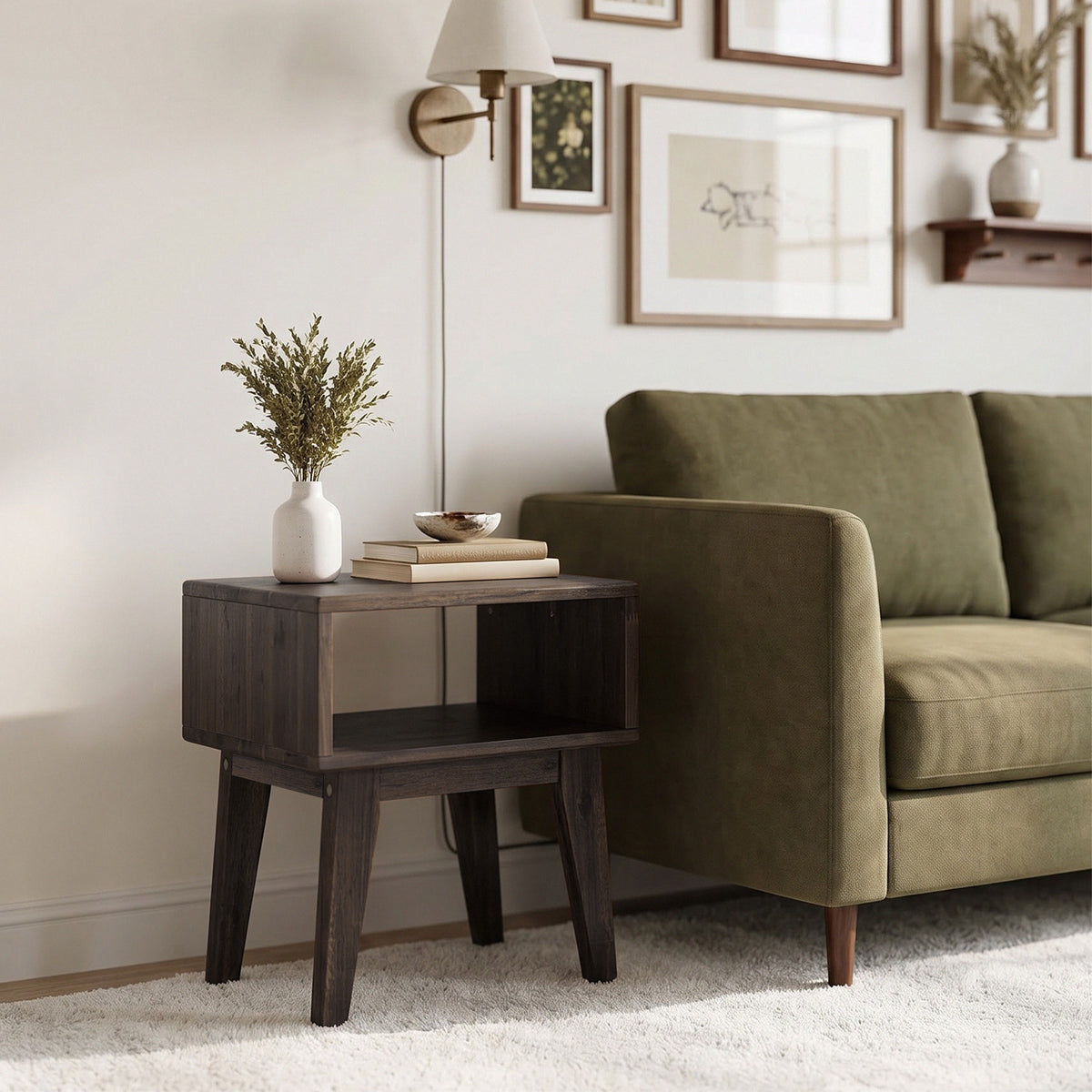 Serena Solid Wood Nightstand