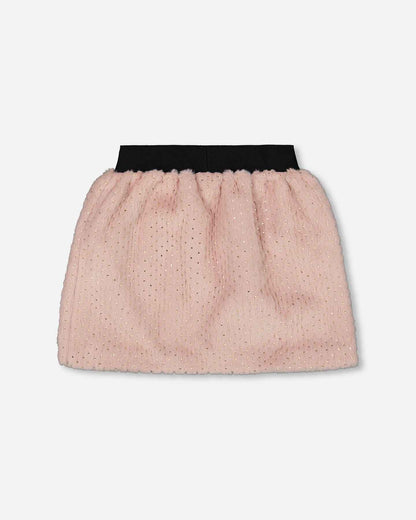 Fake Fur Skirt Pink