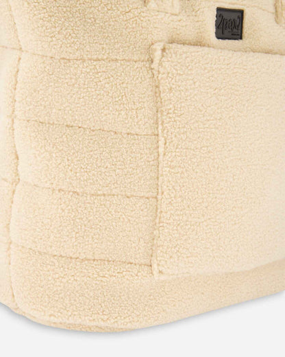 Diaper Bag With Changing Mat Light Beige