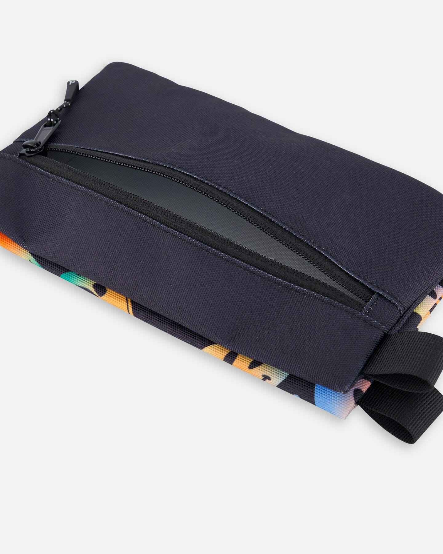 Double Pencil Case Smiley Face Boy