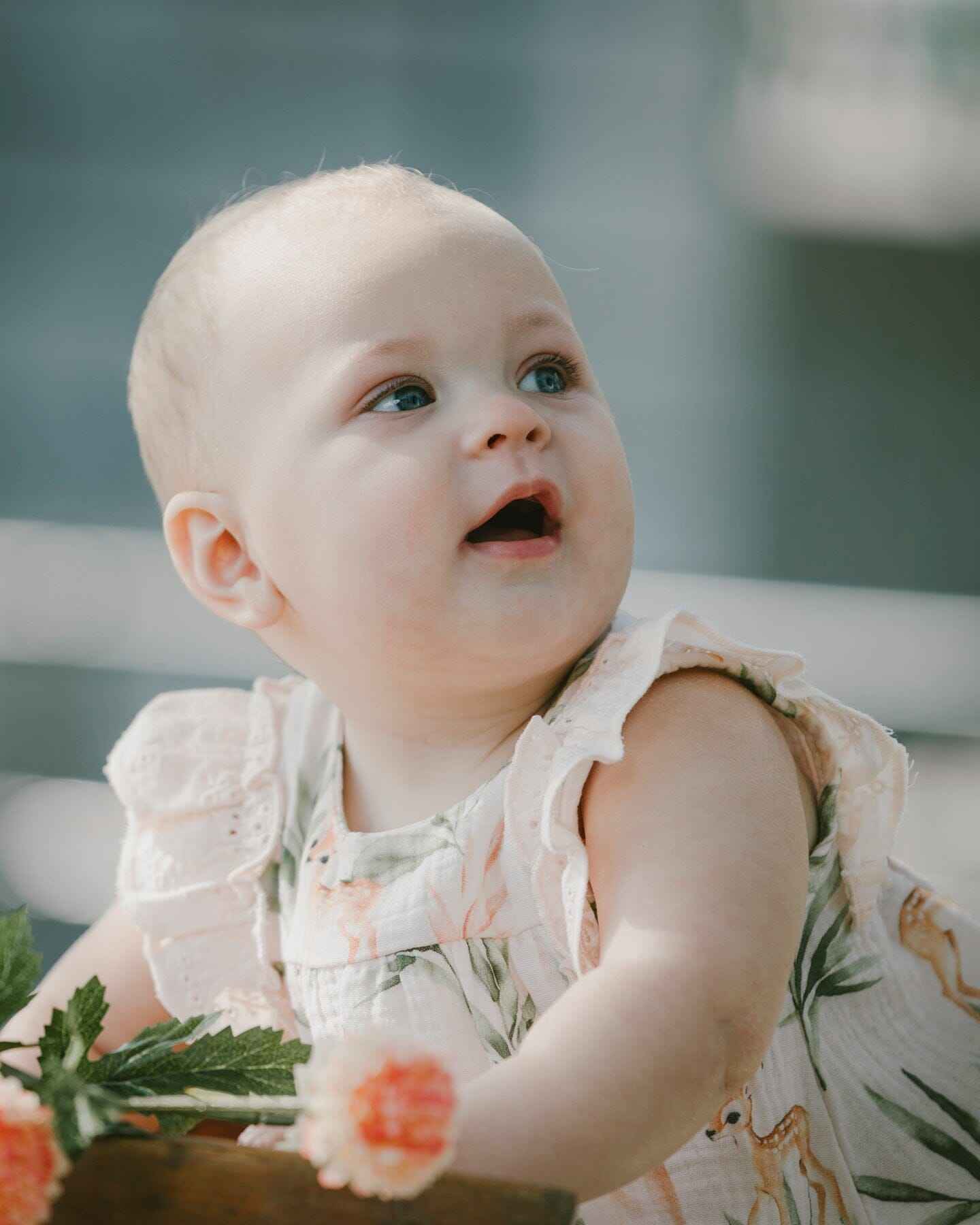 Muslin Dress And Bloomer Set Peach Deer Print