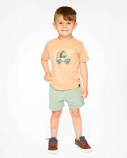 French Terry Shorts Mint Green
