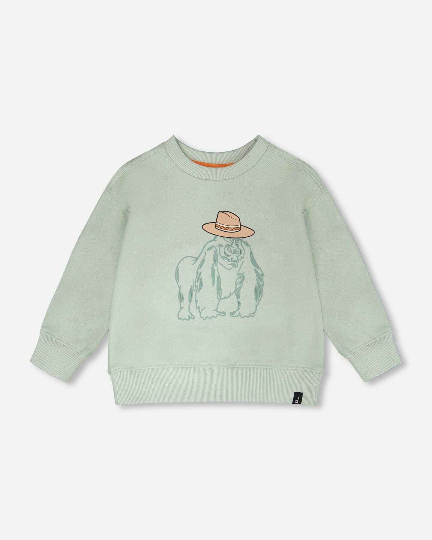French Terry Sweatshirt Mint Green