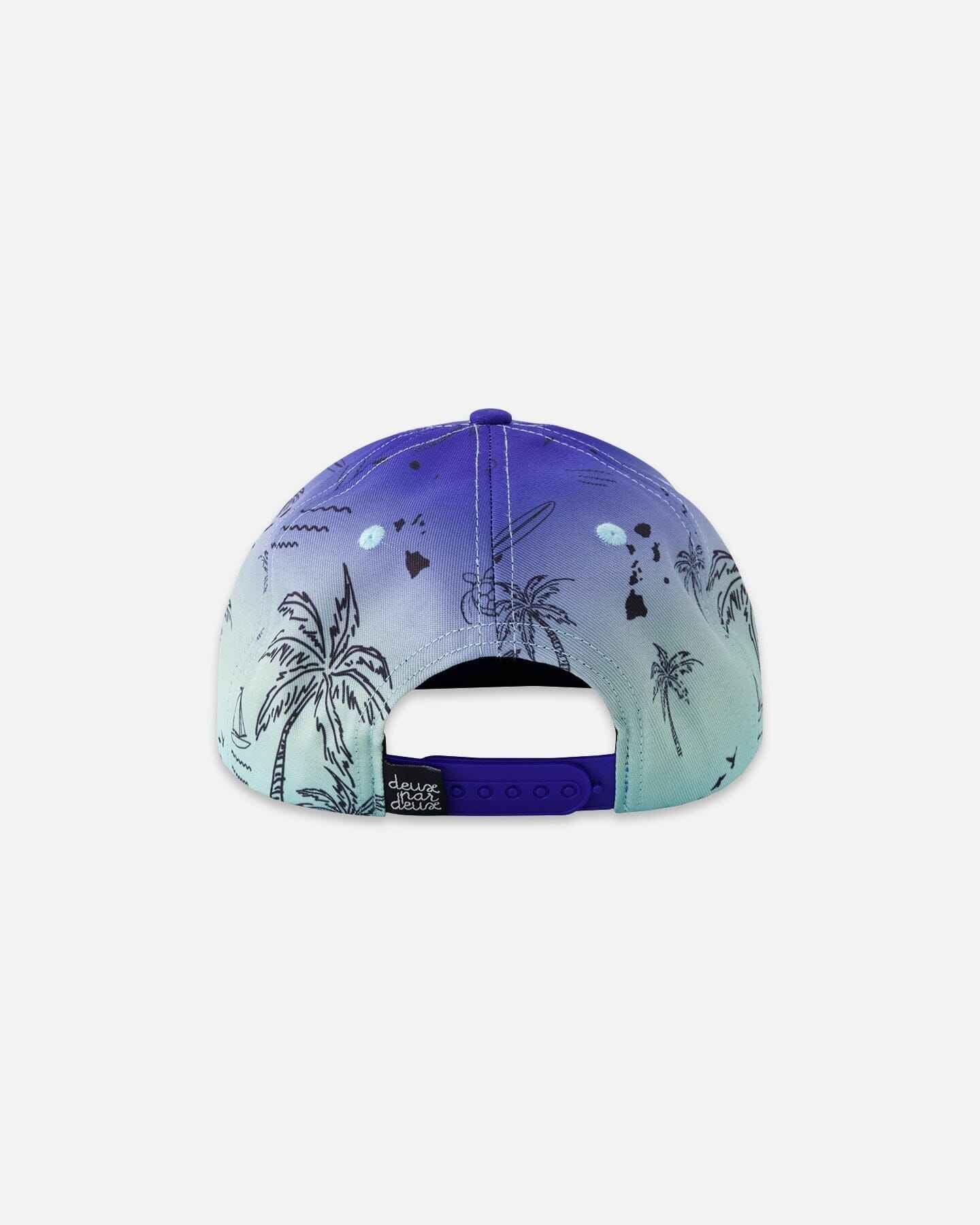Cap Blue Beach Print