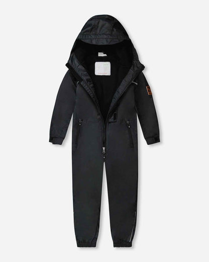 Kids Mid-Season One-Piece Outerwear Black