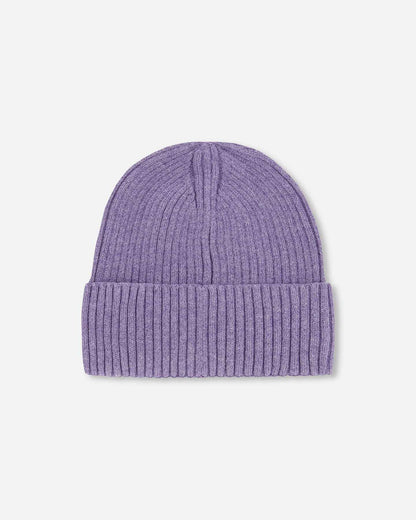 Knit Hat Lavender