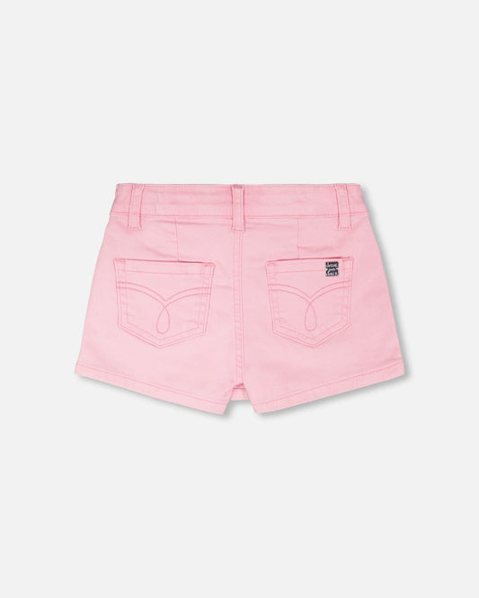Stretch Twill Skort Pink