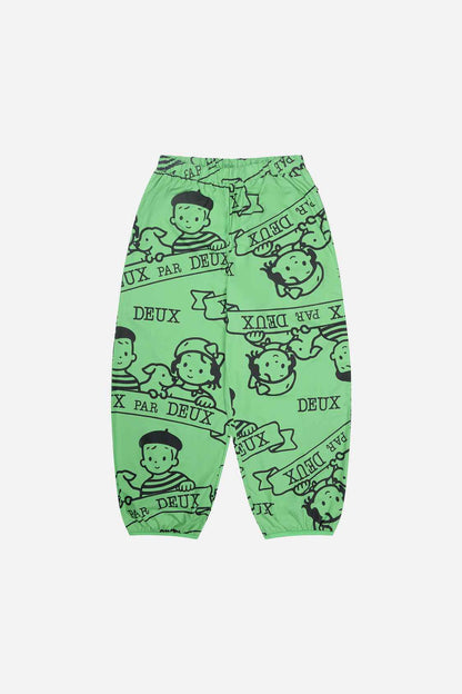 40th Anniversary Adult Printed Poplin Pant Green