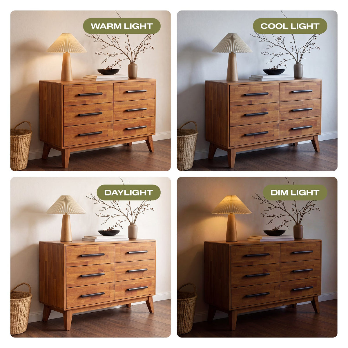 Legacy Solid Wood Dresser