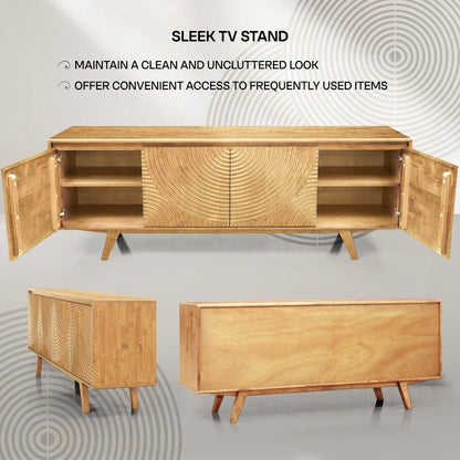 Harmony Solid Wood TV Stand