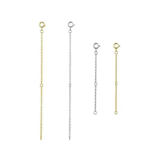 Timeless Elegance: 925 Sterling Silver Adjustable Necklace Chain For Women