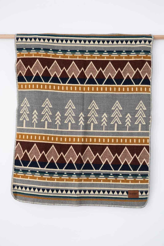 Tree Line Baby Blanket - Highlands