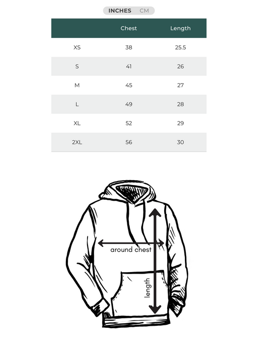 Unisex Organic Cotton Hoodie - Blank Apparel -Slate Blue