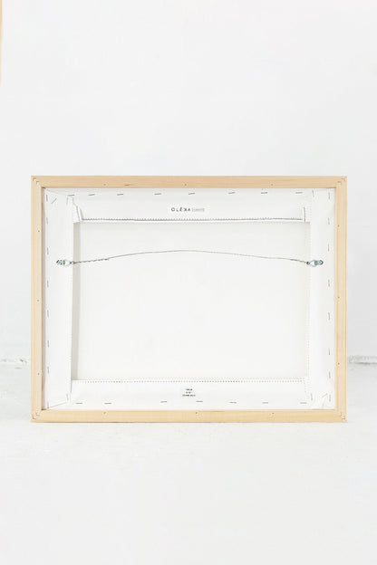 MUTED LINES, Oeuvre sur toile étirée