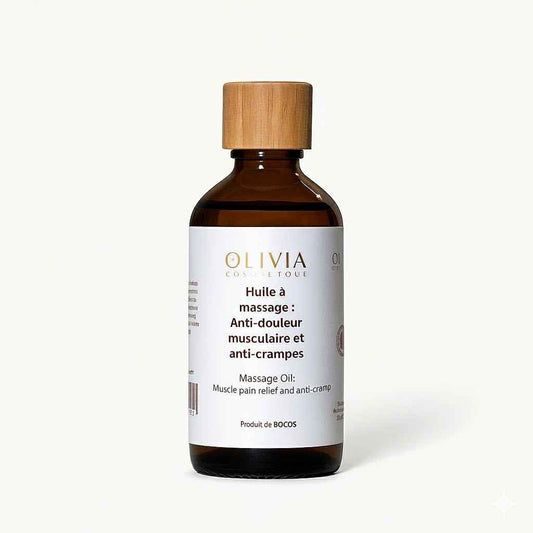 Huile de massage Anti-douleur musculaire et anti-crampes