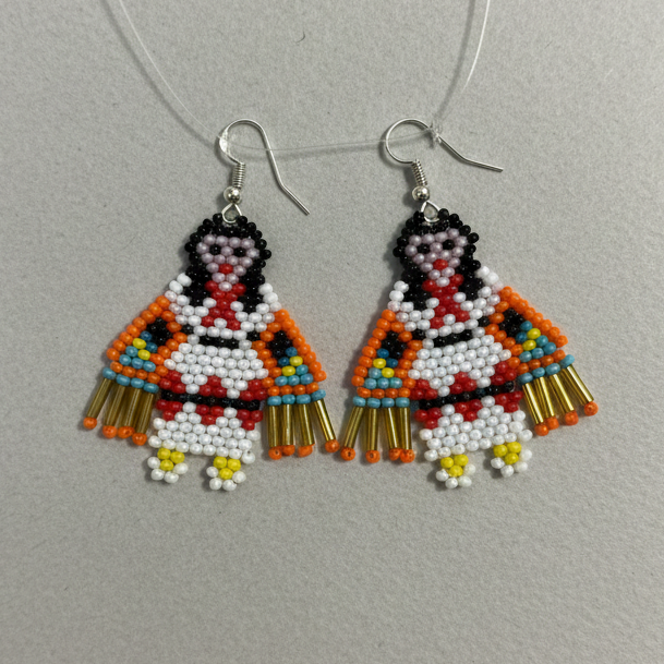 OldTribes™ American Kachina Doll Girl Woman White