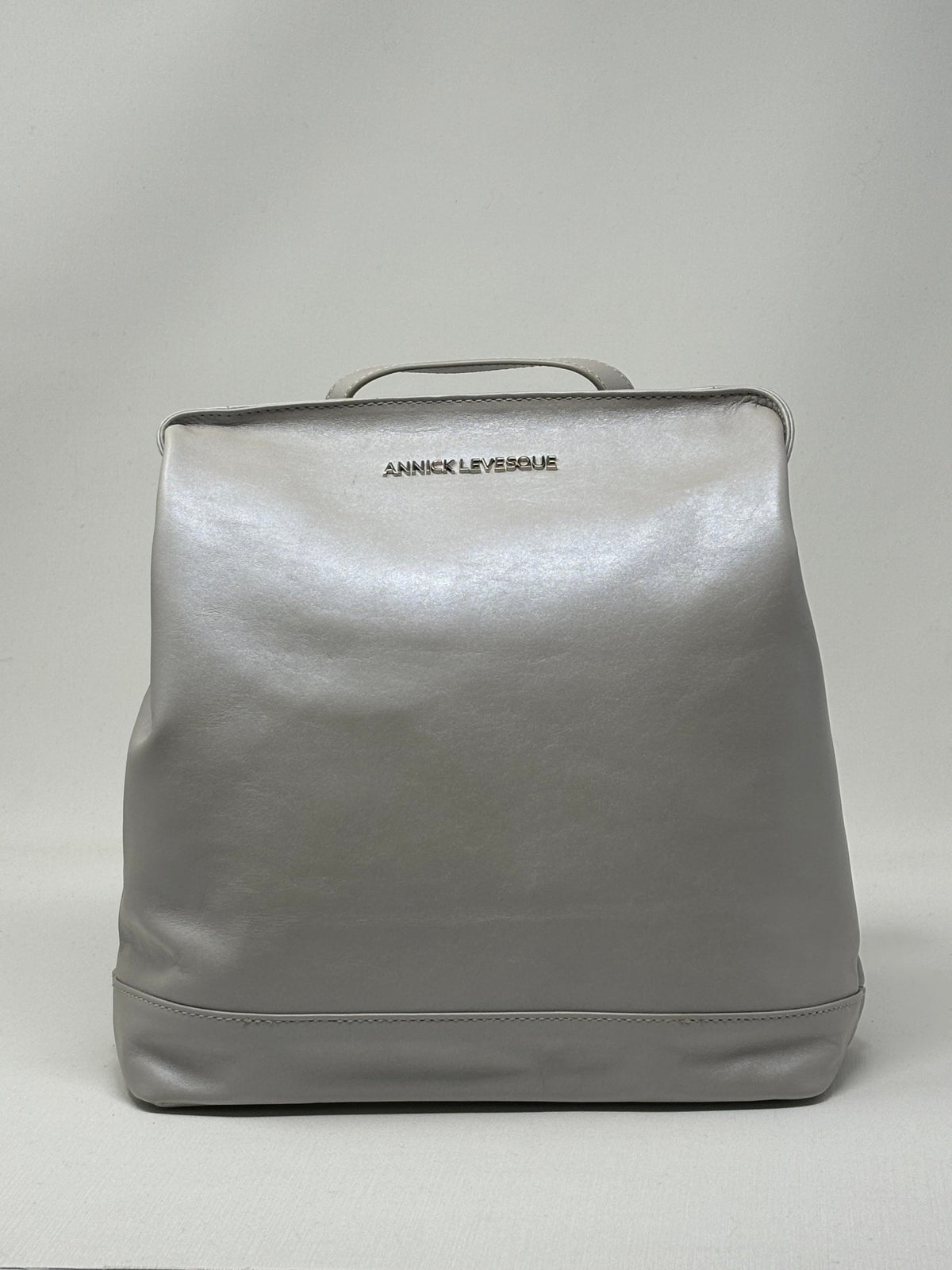Sac à dos en cuir, perlé - Lore