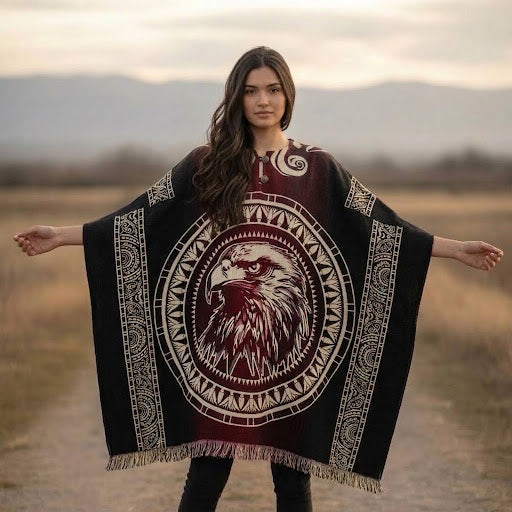 Eagle HandMade Wool Poncho