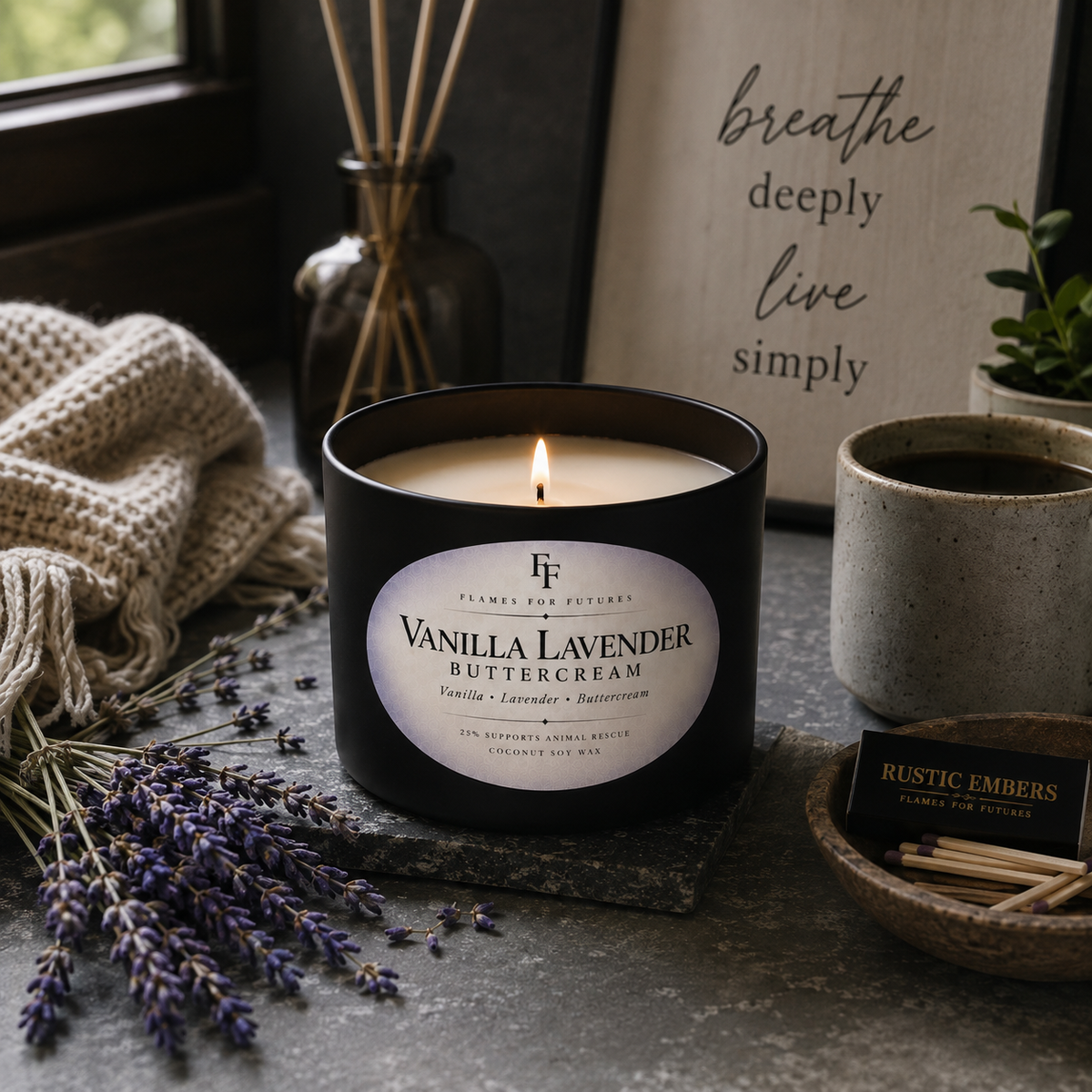 Vanilla Lavender Buttercream