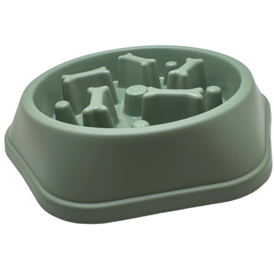 Bone Slow Feeder Bowl for Dogs