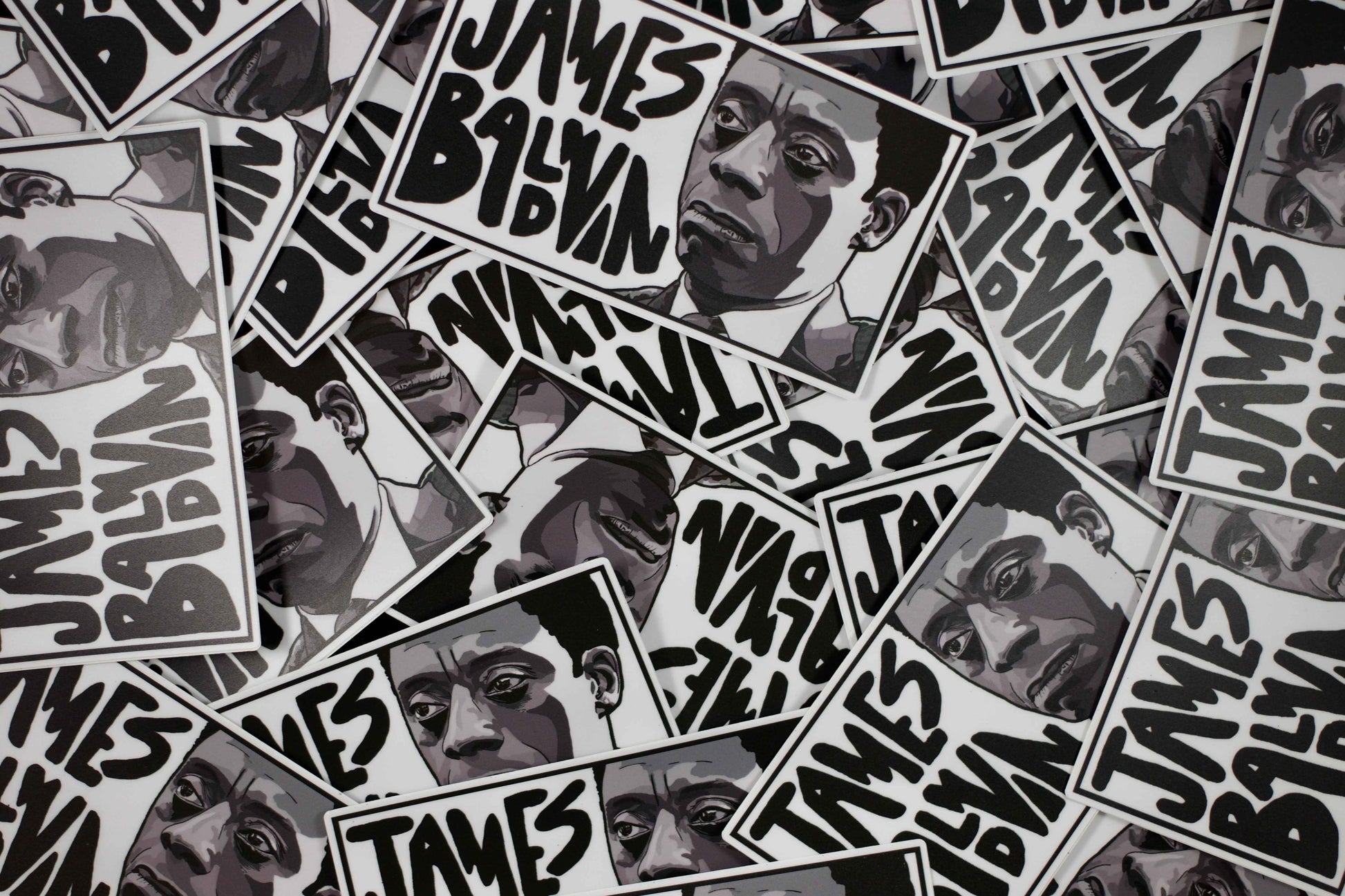James Baldwin Sticker