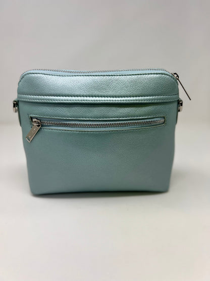 Petit sac à bandoulière bleu céleste, Brigitte