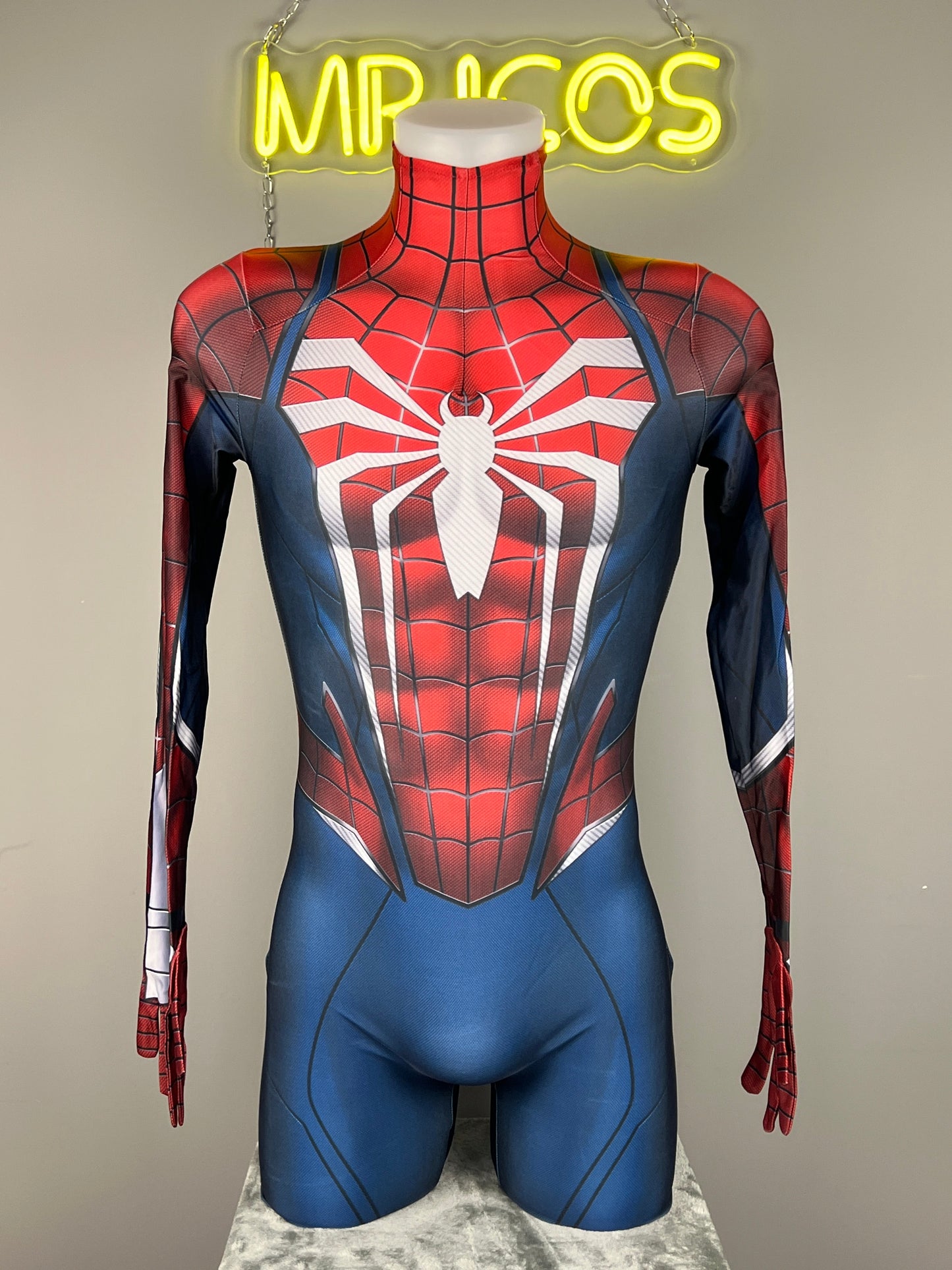 Super Hero Spider Cosplay Full Bodysuit Halloween Costume Zentai