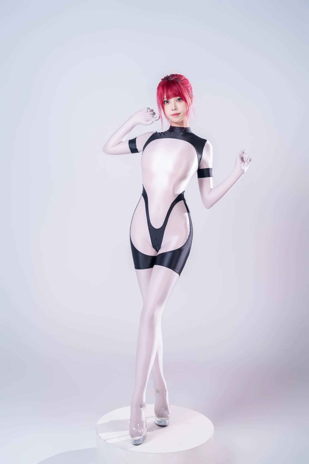 Anime Sci-fi Spandex Swimwear Racing Suit Wet Suit Full Bodysuit Zentai