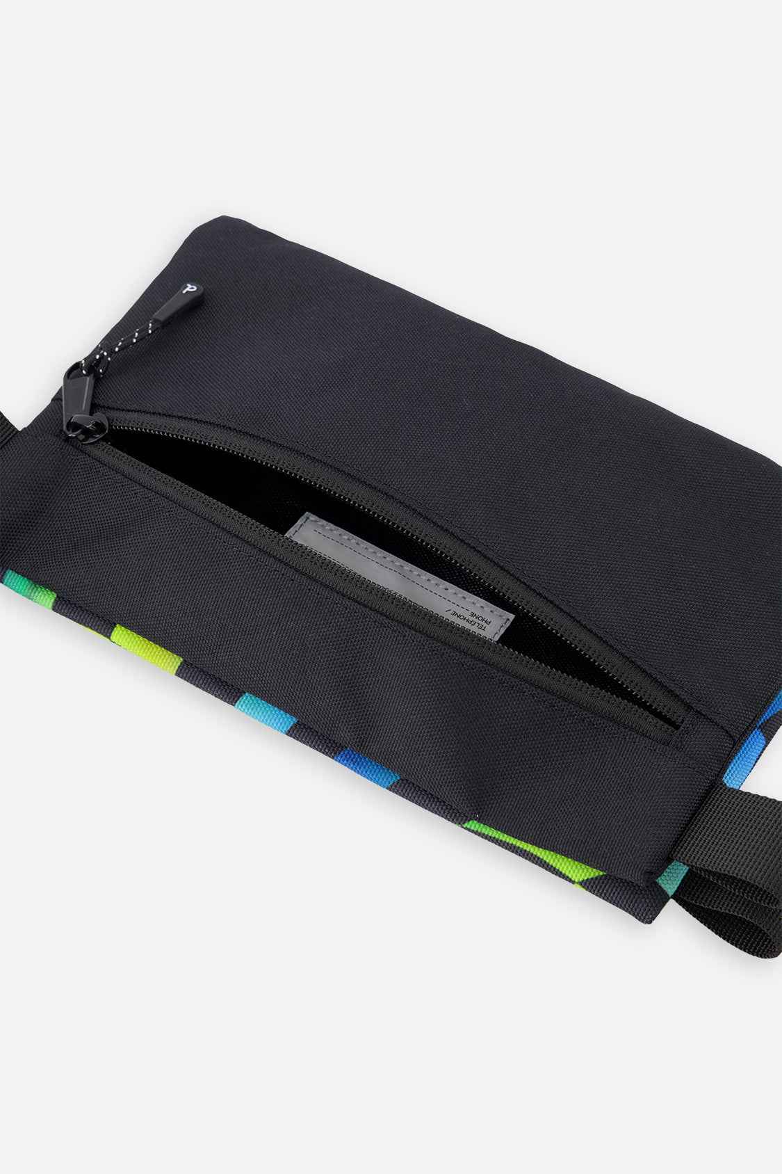 Pencil Case Blue Checkered Print