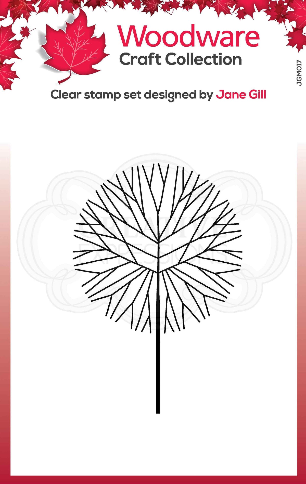 Woodware Clear Singles Mini Round Twiggy Tree