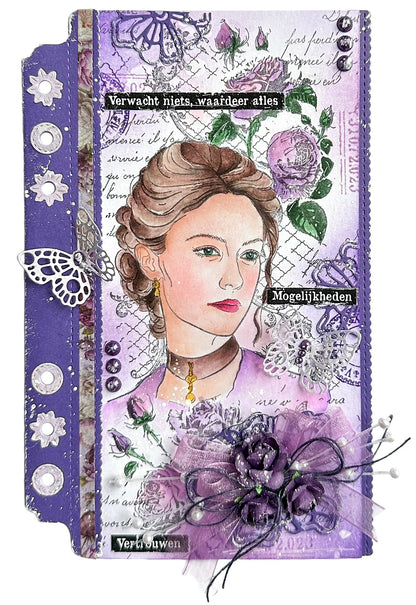 JMA Cutting Die Victorian Embellishments Victorian Dreams 7 PC