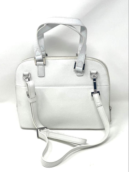Sac à main en cuir blanc - Justine